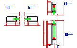 T300 Medium Stile Tie-Rod Door